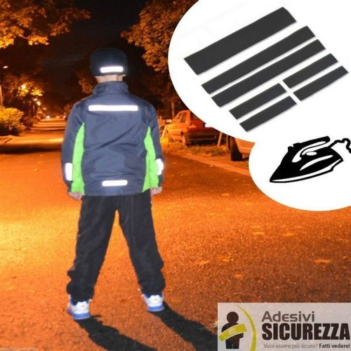 Bande réfléchissante adhésive fluo vert 1,5m