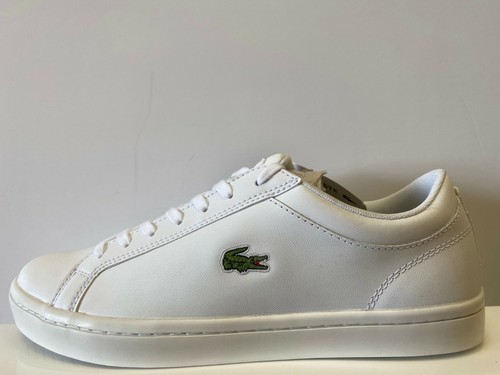 lacoste straight trainers
