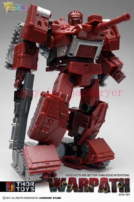 Perfect Badcube Toy Ots-04 Warrior Wardog Action Figure New Toy - Image 2 of 4