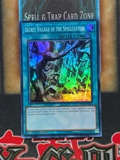 Yugioh Secret Village Of The Spellcasters INCH-EN043 Super Rare 1st Ed NM
