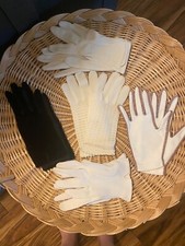 Lot of 5 Vintage Gloves Dinner /Evening /Dress ware Gloves