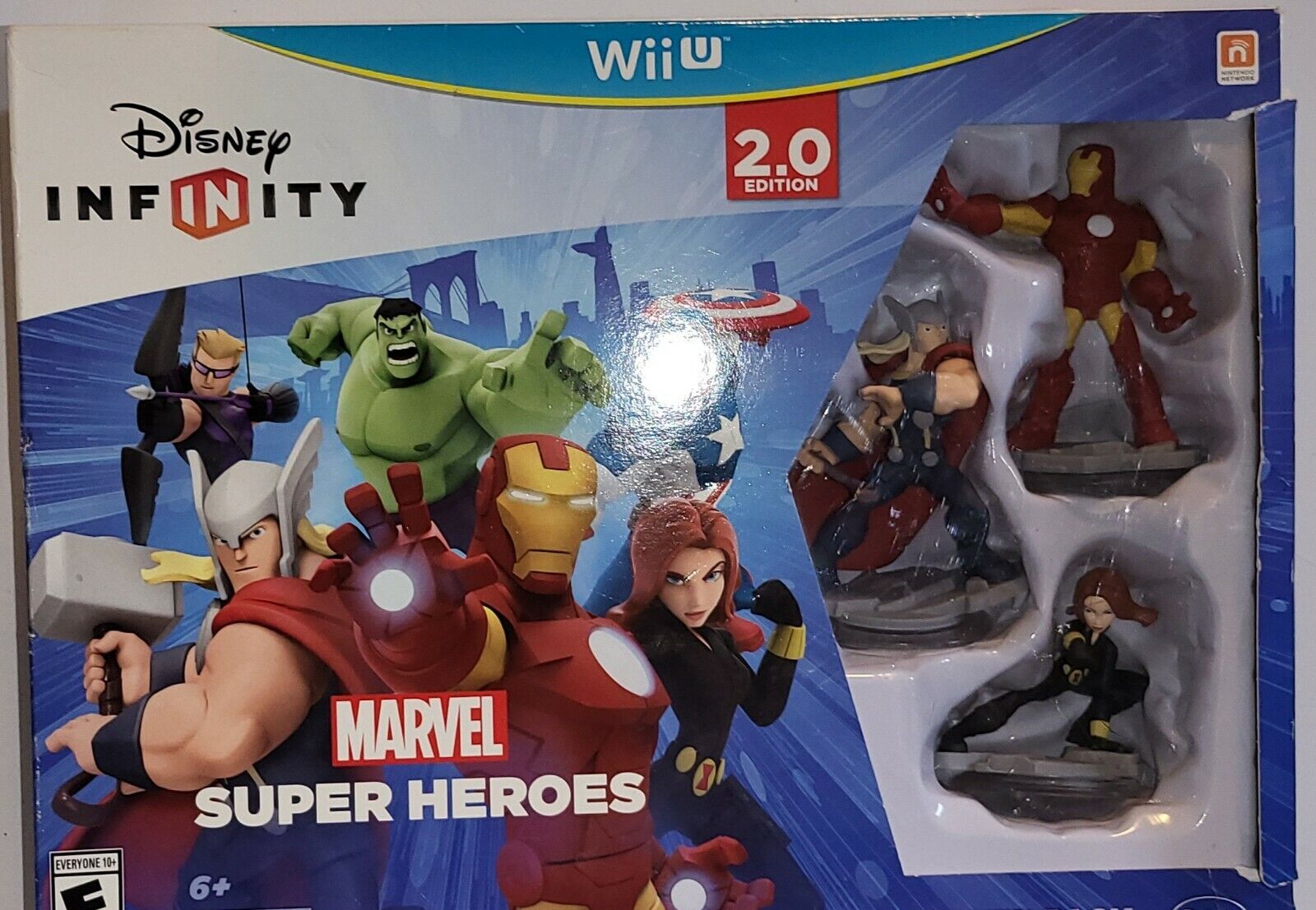 Klooster Vorming Vooravond Disney INFINITY Marvel Super Heroes 2.0 Edition Video Game Starter Pack Wii  U | eBay