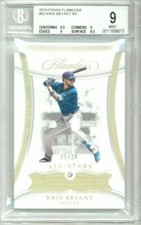 2018 Panini Flawless Kris Bryant All-Stars Diamond Base #'ed 11/20 BGS 9