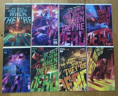 We Only Find Them When They re Dead #1,2,3,4,5,6,8 Comic Book Lot