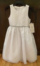 NWT Girls Couture Princess 8 White Dress party/formal/flower girl/dance/wedding