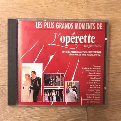 CD - Die größten Momente der Operette   Marcel MERKES - Paulette MERVAL