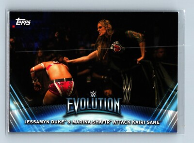 2019 Topps WWE Women's Division - Women's Evolution #WE-8Jessamyn Duke & Marina