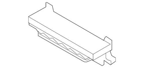 Carcasa de entrada de aire HVAC para Ford Transit Connect 2010-2013 (N/P 7T1Z-19865-B)