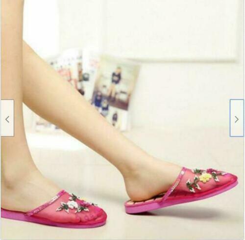 PANTOFOLA D’ORO Mocassini donna slides estivi slip on piatti infradito muli rete pantofole floreali