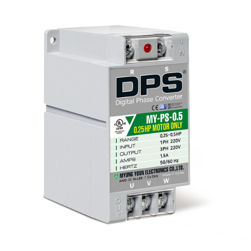 Single 1 to 3 Phase Converter, Digital Phase Shifter for 0.25HP(0.2kW) 0.75A 220