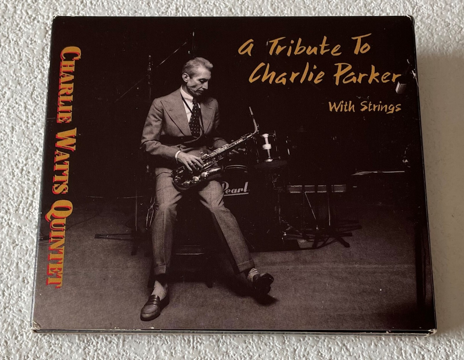 CHARLIE WATTS QUINTET~A TRIBUTE TO CHARLIE PARKER~1992 US 16-TRACK CD [DIGIPAK]
