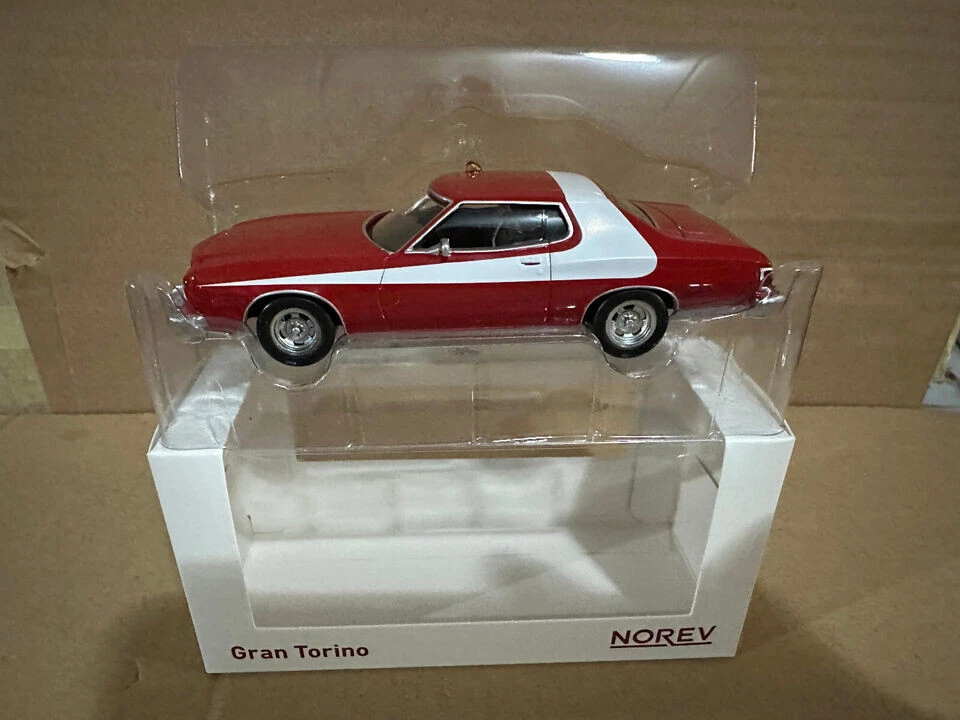 DODGE CHARGER GENERALE LEE + FORD GRAN TORINO + KITT SUPERCAR NOREV - SCALA 1/43 - Immagine 2 di 4