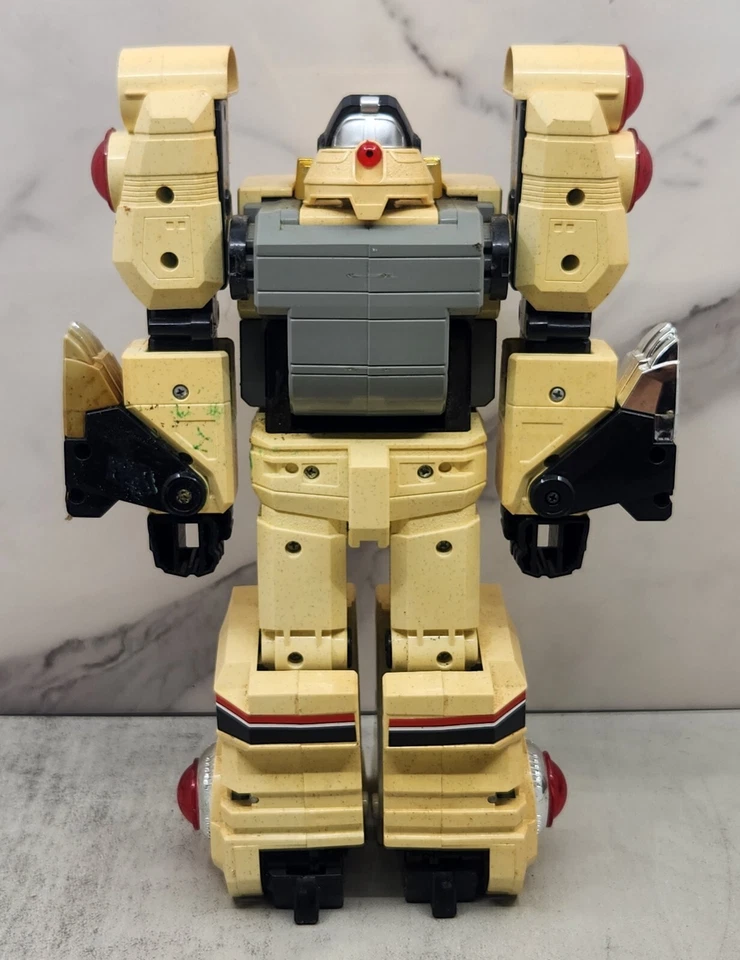 De colección Mighty Morphin Power Rangers Blanco Tigerzord Bandai 1994 Foto 3 de 4