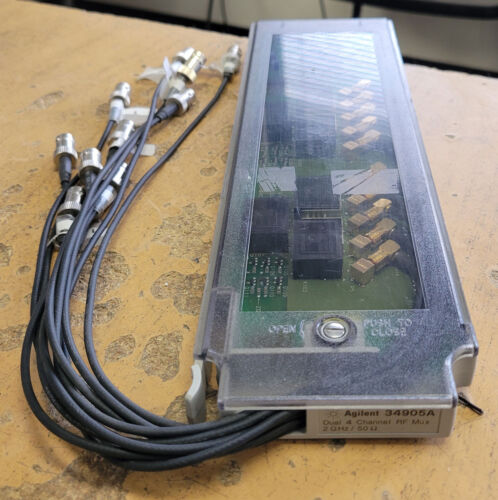 HP Agilent 34905A 4-Channel RF Mux 2GHz 50 OHM