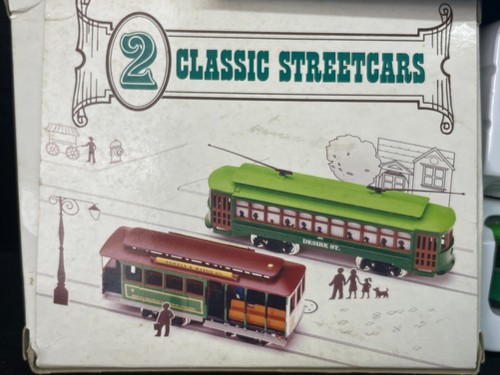 Bundle 2-Classic Streetcars Trolley and Like-Like Caboose F.L.S. Ho Scale - Picture 3 of 8