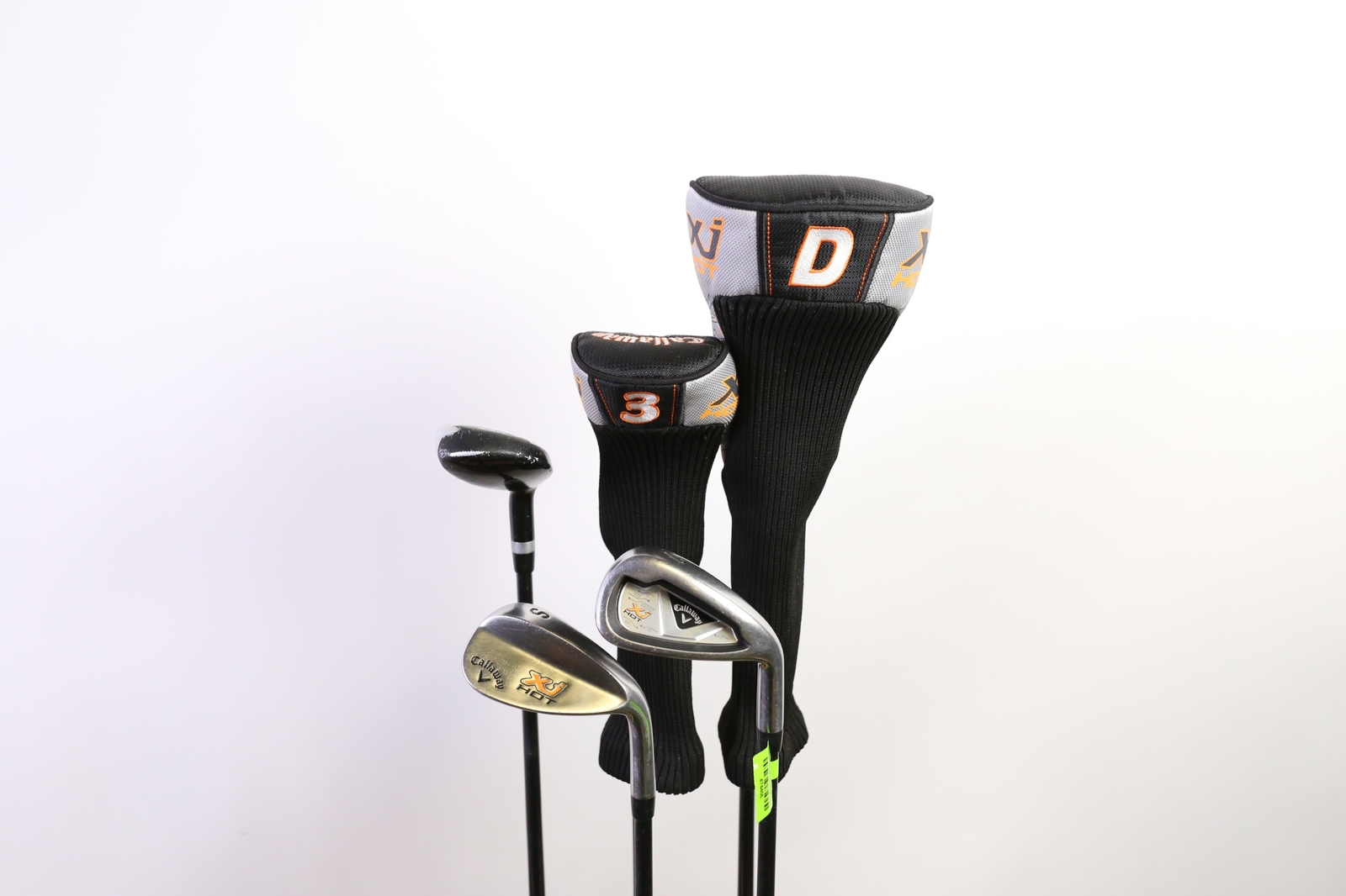 Callaway XJ Hot 9-12 Years Old 1W, 3W, 5H, 7, 9, SW Complete Club Set RH Youth