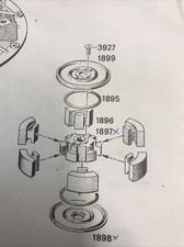 AS Mäher AS Motor AS 26/21 Kupplung Feder 1895 2 Stück