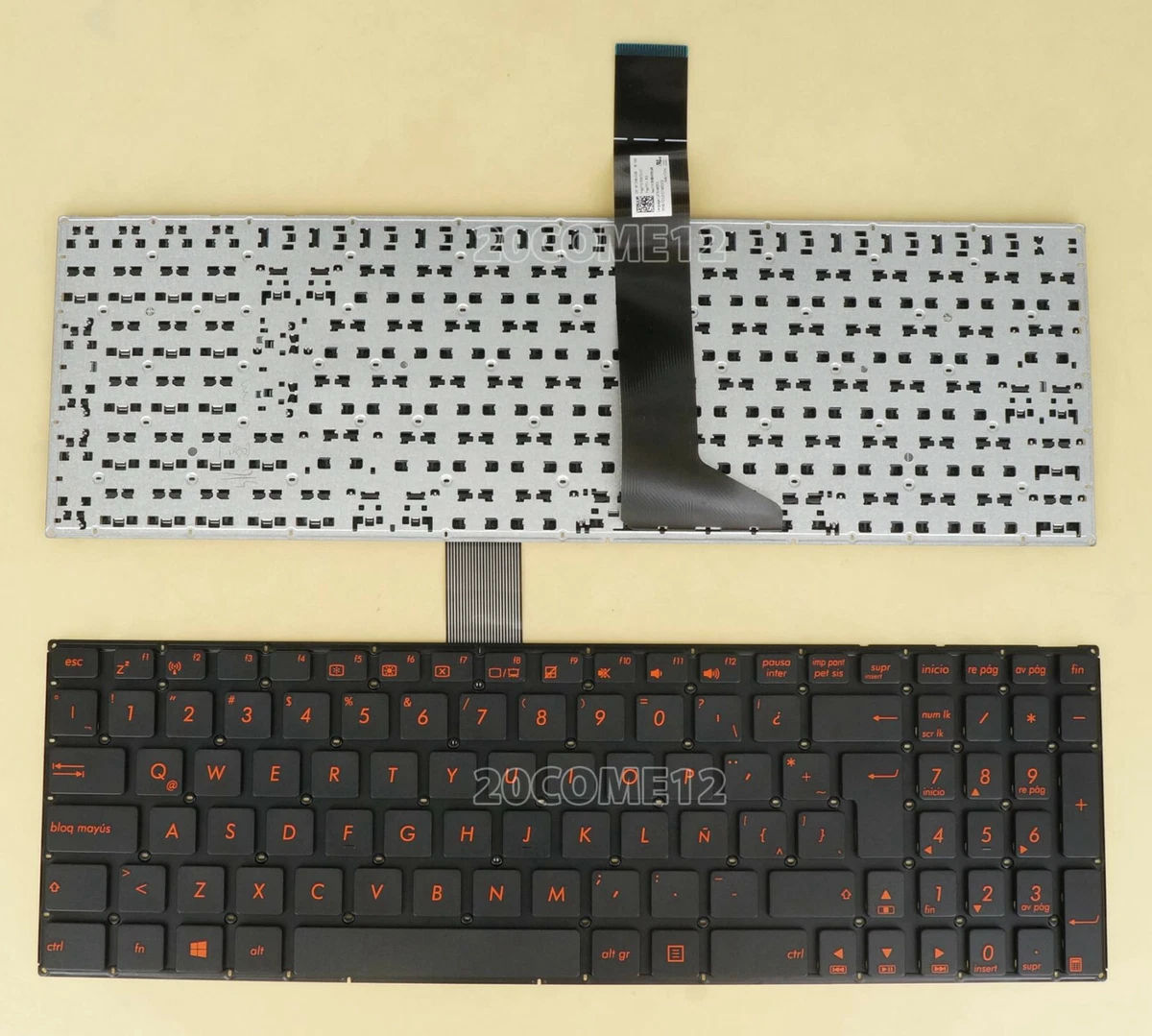 TASTIERA ITALIANA PER Asus Transformer Book Flip Tp550Ld-Cj005H - Foto 6