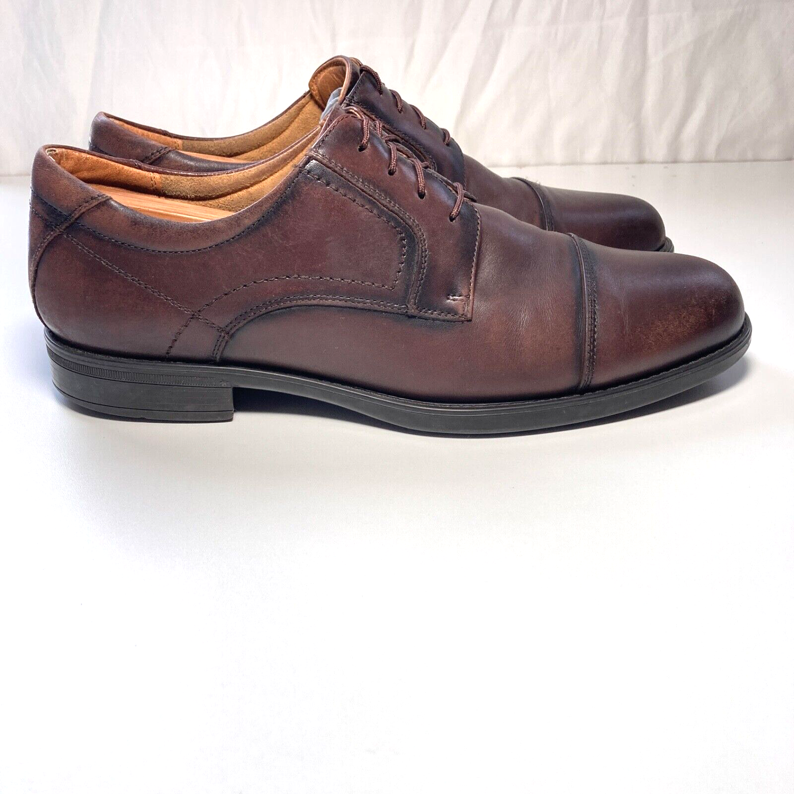 SAOLA Scarpa Florsheim uomo 10D 10 D Midtown comfort Ortholite memory foam casual Oxford