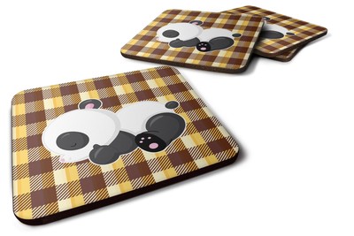 Panda Naptime Foam Coaster Set of 4 BB6804FC