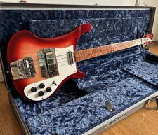 Rickenbacker Bass 4001V63 Firglo with OHSC MINT CONDITION  Made In USA 🇺🇸