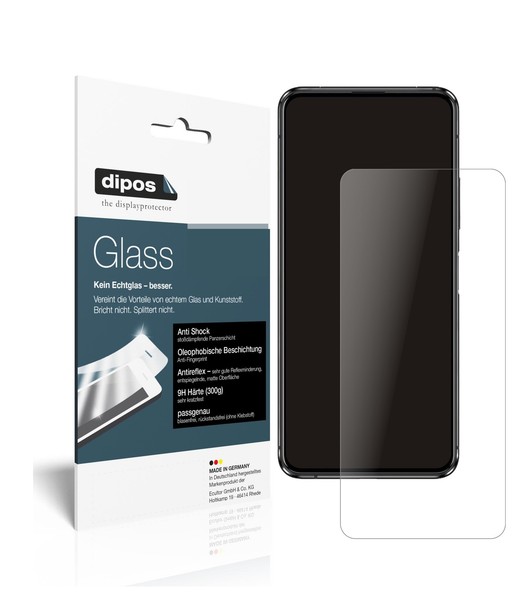 2X Schutzfolie FüR Asus Zenfone 7 Pro Matt - Anti-Shock 9H Folie Dipos Glass-image