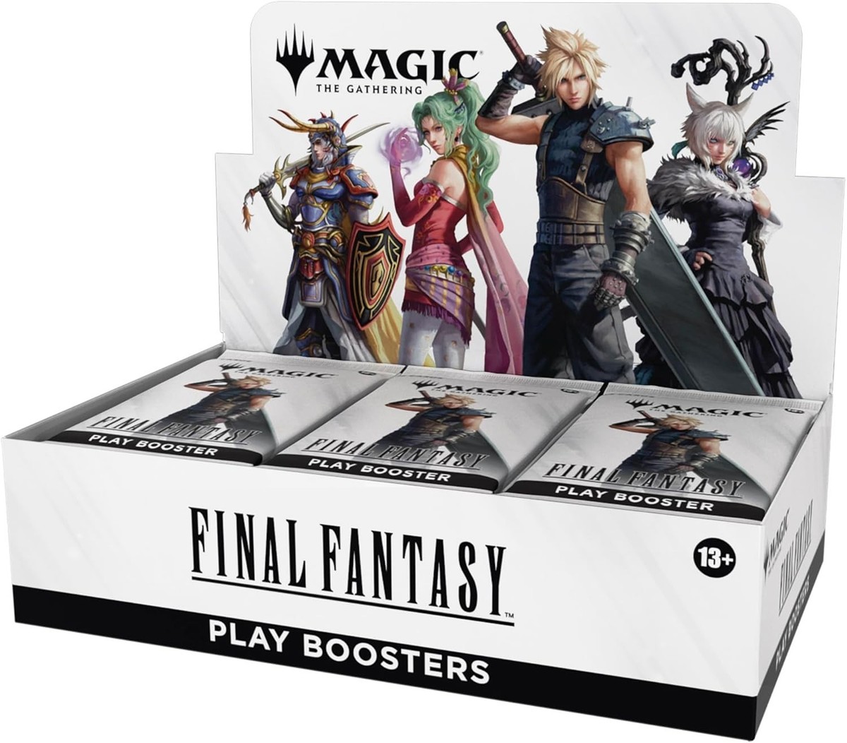 final fantasy mtg booster pack 3 Packs Magic The Gathering Play Lot : Toys & Games Each Play Booster contains 14 Magic Final Fantasy - Play Booster