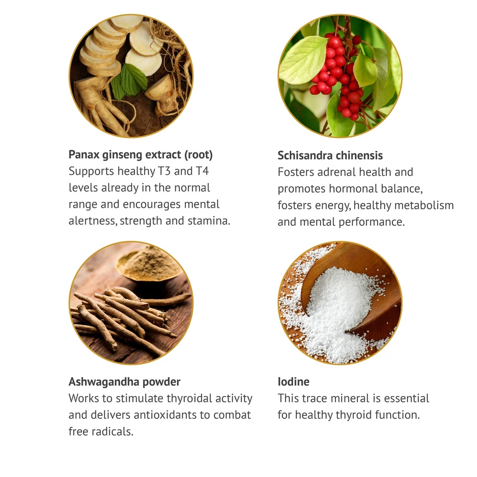 Suplemento dietético Botanic Choice Thyroid Complete™, 60 cápsulas vegetales Foto 4 de 4