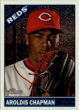 2015 Topps Heritage Chrome #THC140 Aroldis Chapman /999 - BB