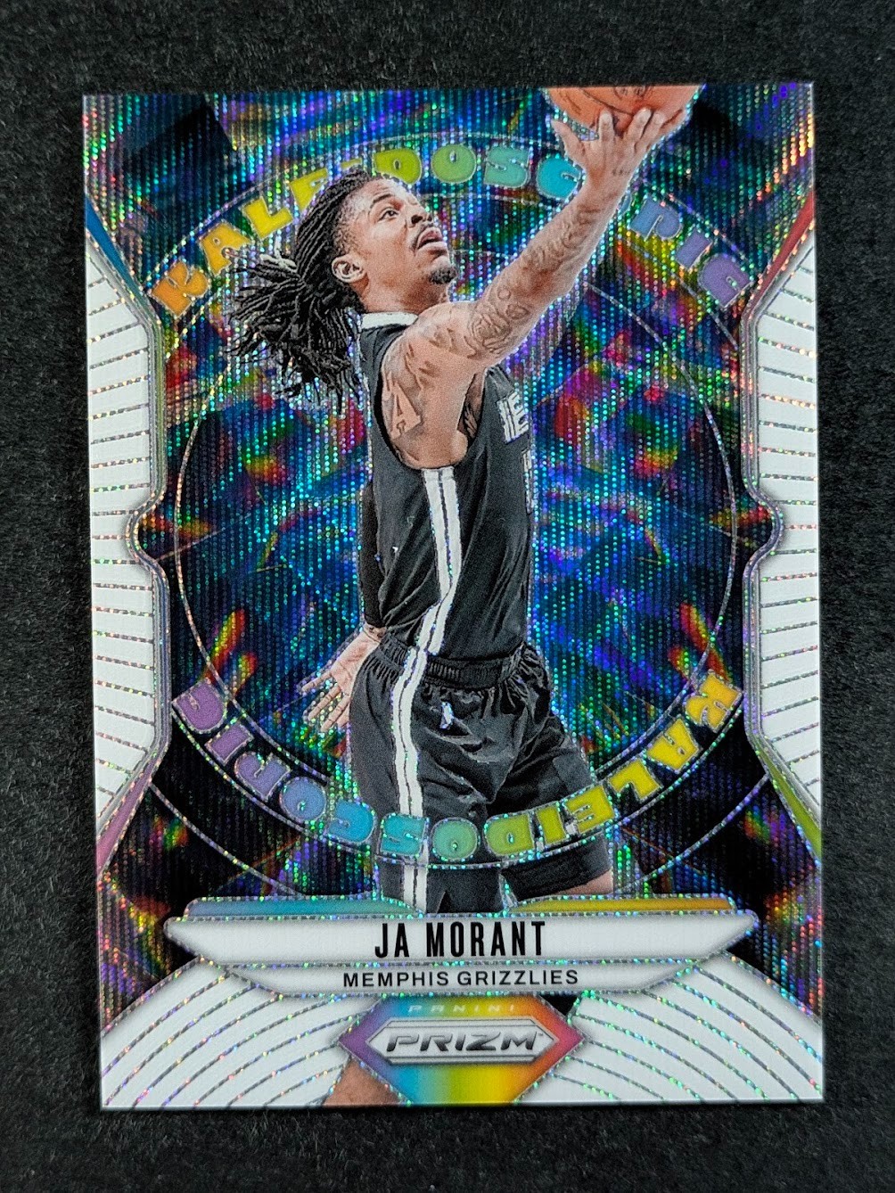 2024-25 Panini Prizm JA MORANT 14/20 White Wave Prizm Kaleidoscopic SP #22