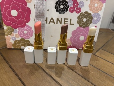3 x Chanel - Rouge Coco Baume - Hydrating Beautifying Lip Balm 3g 938,936,912.