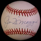Joe DiMaggio Signed Autographed OAL Rawlings Baseball PSA COA AT04127 Yankees
