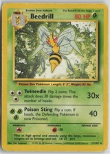 Beedrill 17/102 Rare Base Set Unlimited Pokemon Moderately Played on eBay