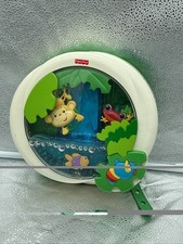 WORKING FISHER-PRICE Rainforest Waterfall PEEK-A-BOO Crib Soother CRIB ATTACHING