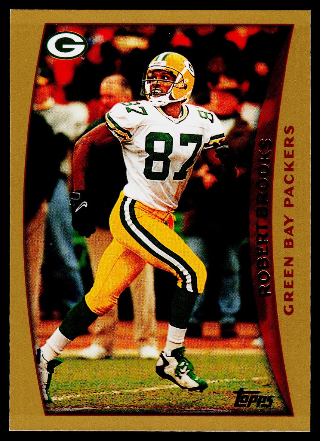 Robert Brooks, 1998 Topps, #87, Green Bay Packers,