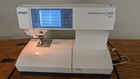 Pfaff Performance 2058 sewing machine in wooden cabinet — photo 1