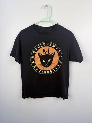 Knocked Loose Oldham County Hardcore Cat Shirt AFI Style Graphic Mens M