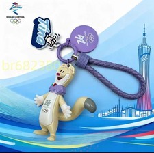 Olympic 2026 Winter Olympics Mascot Figurine Pendant Keychain NEW