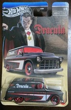 Hot Wheels 2026 Silver Series Monster Universe Dracula 55 Chevy Panel 55