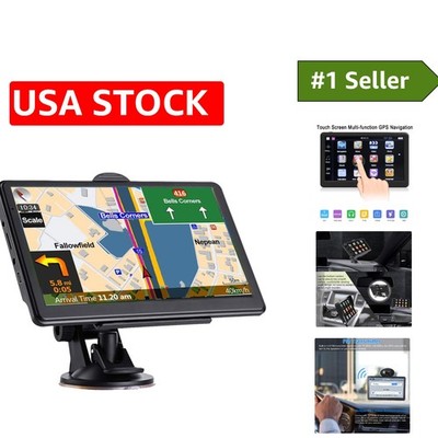 Comprehensive GPS Navigator for Car, Truck, and Bicycle   7  Display & 2026 Maps