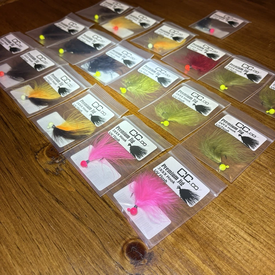 Lote de aparejos de pesca Steelhead 3xxx ganchos aparejos Steelhead Foto 3 de 4