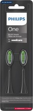 One Genuine Replacement Brush Heads, 2-Pack, Black