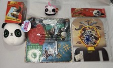 Panda Lovers Gift Pack Vintage 2008 Kung Fu Panda And Ty Keychain Plushie New