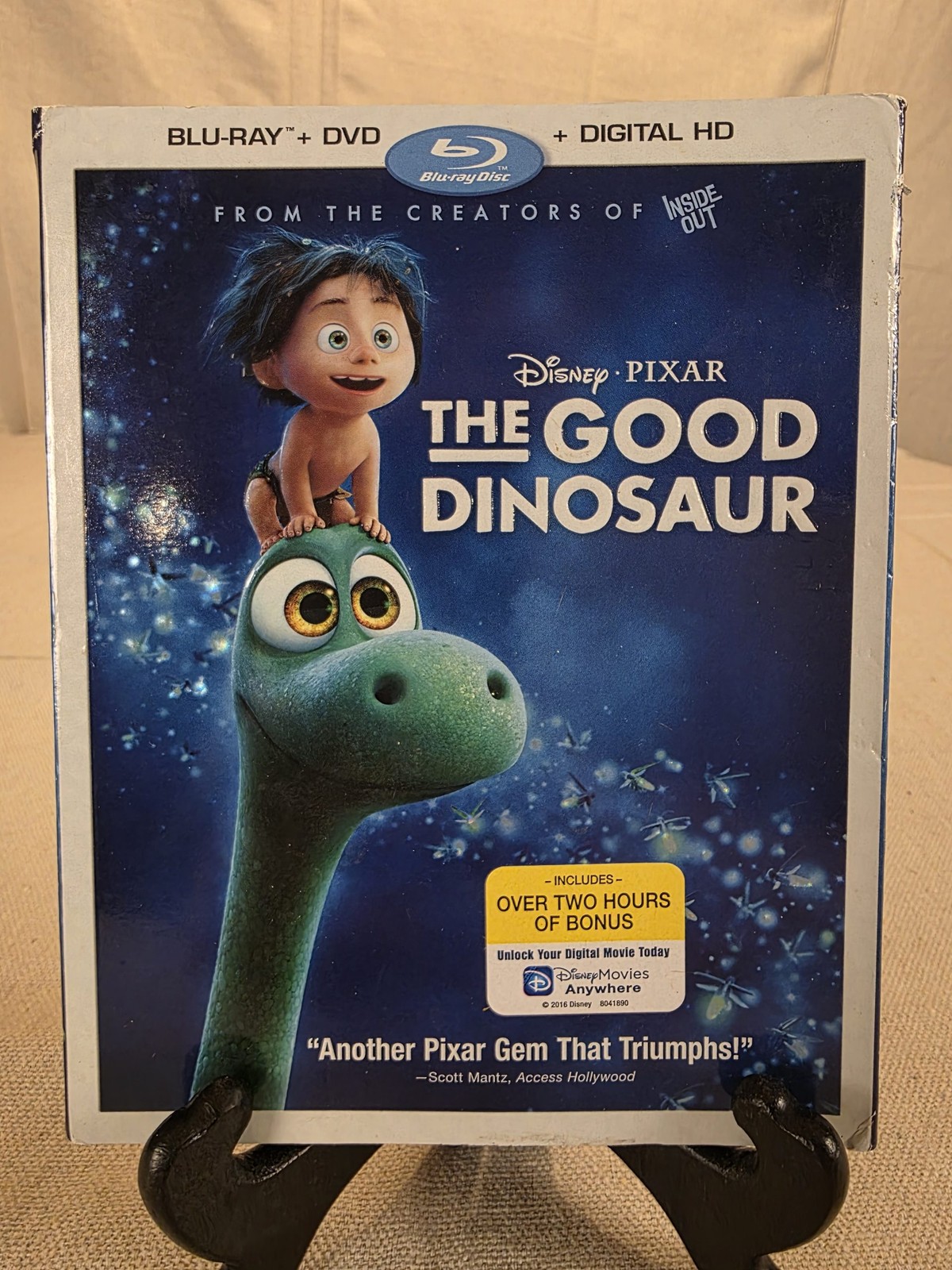 The Good Dinosaur Blu-ray + DVD + Digital HD Disney Pixar Used