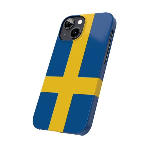 Sweden Flag Phone Case For All iPhone Models - Picture 40 of 82