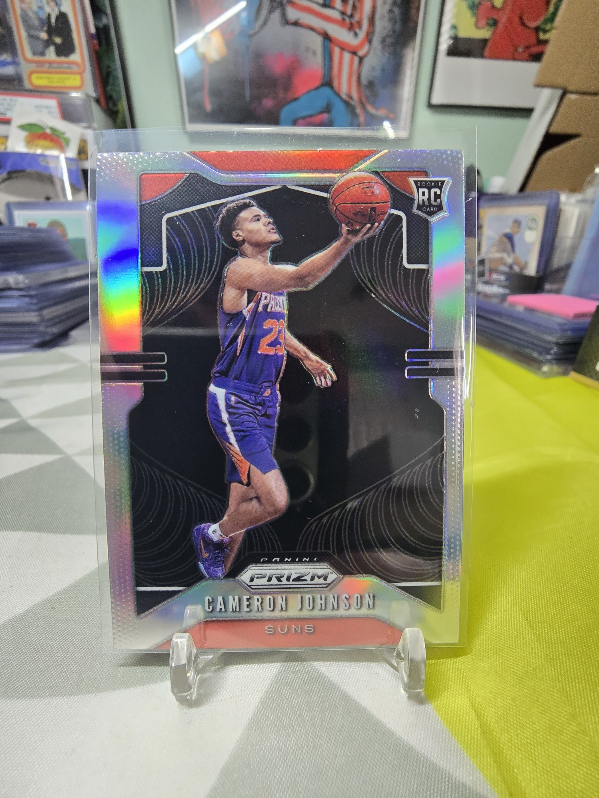 Cameron Johnson 2019-20 Panini Prizm Rookie Silver Prizm #257 Suns Nets SEE PICS