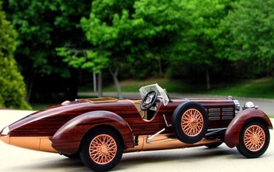 Franklin/Danbury Mint 1:24 1924 Hispano Suiza Tulipwood Classic America Model 18