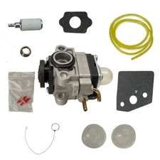 FOR PARTS-Carbbia Carburetor Carb 753-06258A Gas Trimmer Tune Up Kit-Incomplete