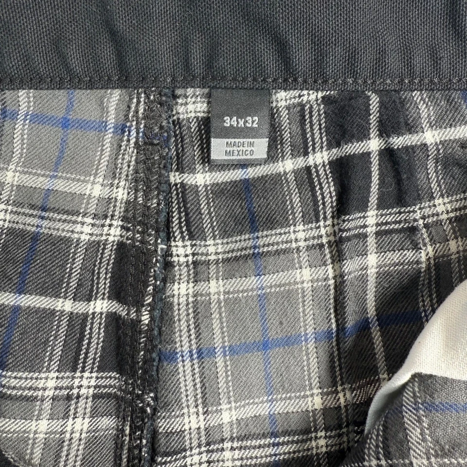 Carhartt Mens Pants 34x32 Loose Fit Black Canvas Utility Work Pant BN0111 - M - Image 4 of 4