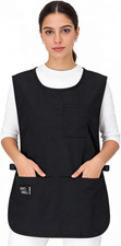 Waterproof Unisex Cobbler Apron with 4 Pockets Vest Style Ultralight Chef Wai...